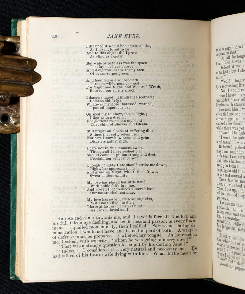 1881 Scarce American Book Exchange Edition - Jane Eyre by Charlotte Brontë