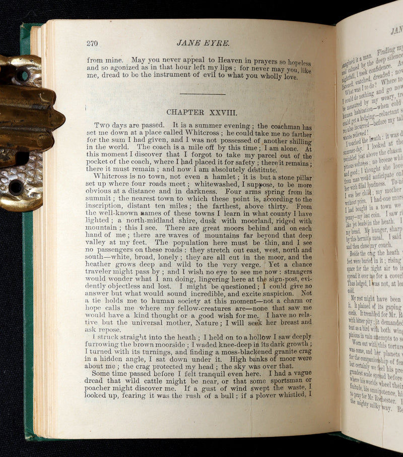 1881 Scarce American Book Exchange Edition - Jane Eyre by Charlotte Brontë