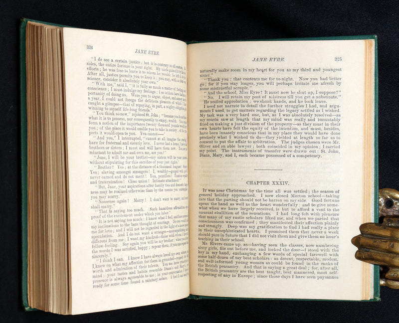1881 Scarce American Book Exchange Edition - Jane Eyre by Charlotte Brontë