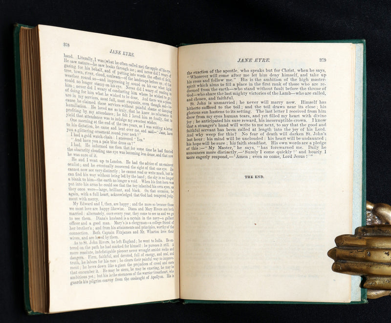 1881 Scarce American Book Exchange Edition - Jane Eyre by Charlotte Brontë
