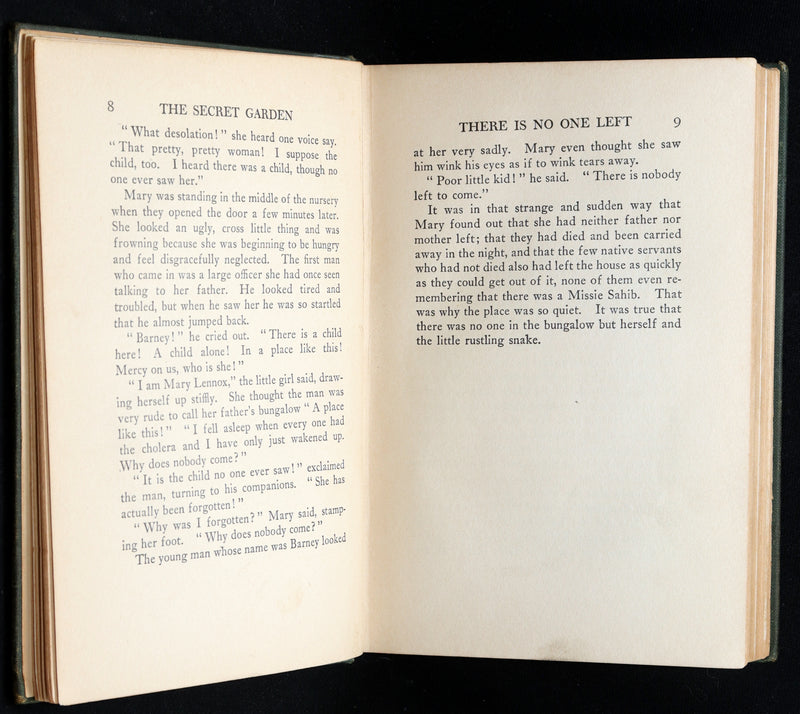 1911 Rare First Edition Book - The Secret Garden by Frances Hodgson Burnett