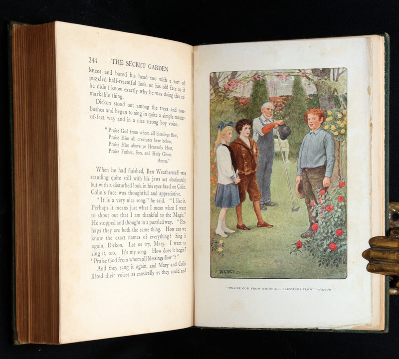1911 Rare First Edition Book - The Secret Garden by Frances Hodgson Burnett
