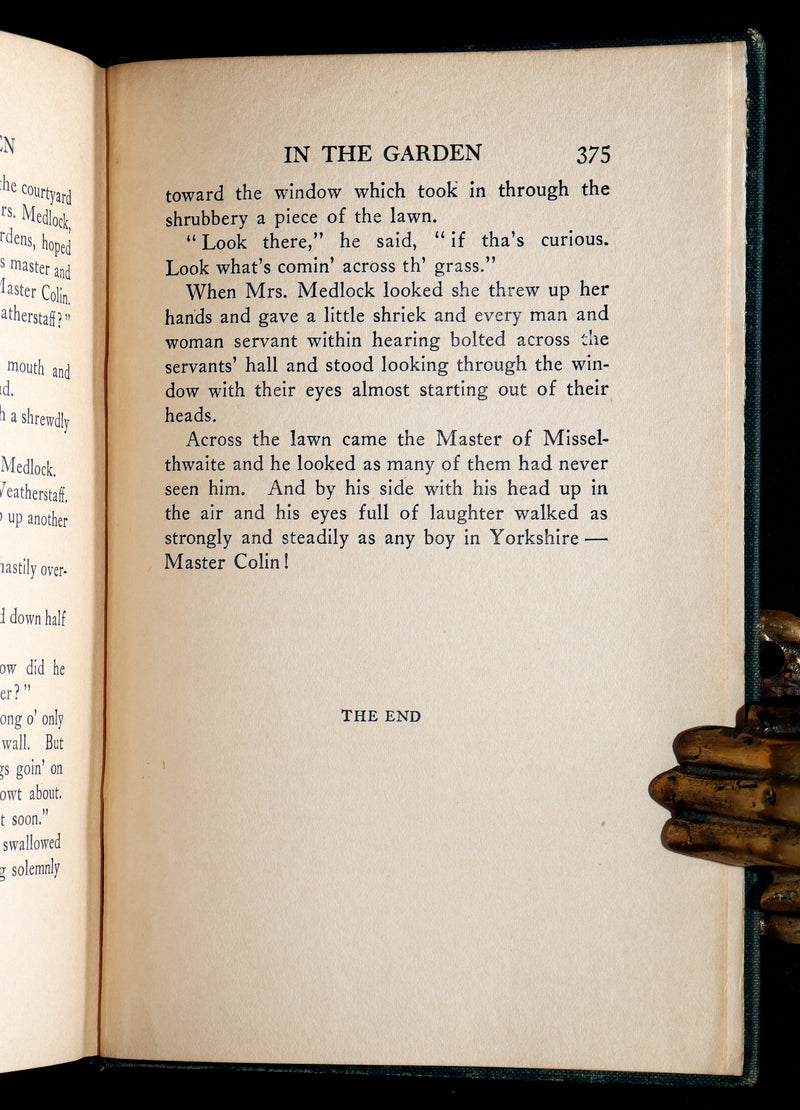 1911 Rare First Edition Book - The Secret Garden by Frances Hodgson Burnett