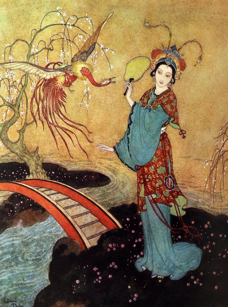 1913 First Edition - Princess Badoura Tale from Arabian Nights by Edmund Dulac