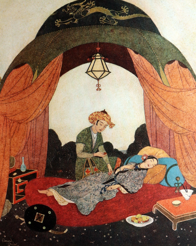 1913 First Edition - Princess Badoura Tale from Arabian Nights by Edmund Dulac