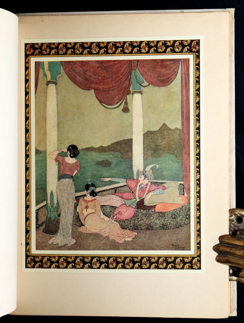 1913 First Edition - Princess Badoura Tale from Arabian Nights by Edmund Dulac