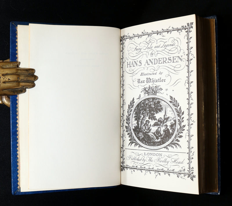 1967 Fine Binding - Fairy Tales and Legends by Hans Andersen Illus. Rex Whistler