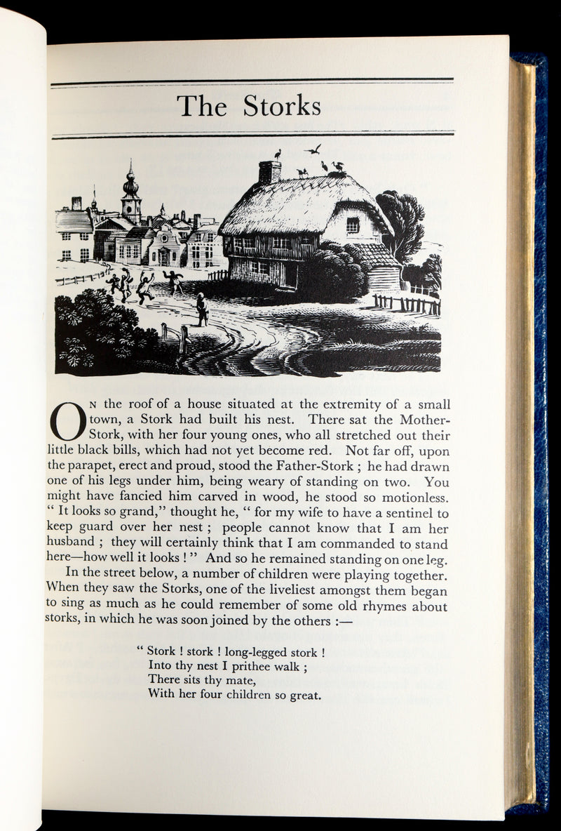 1967 Fine Binding - Fairy Tales and Legends by Hans Andersen Illus. Rex Whistler