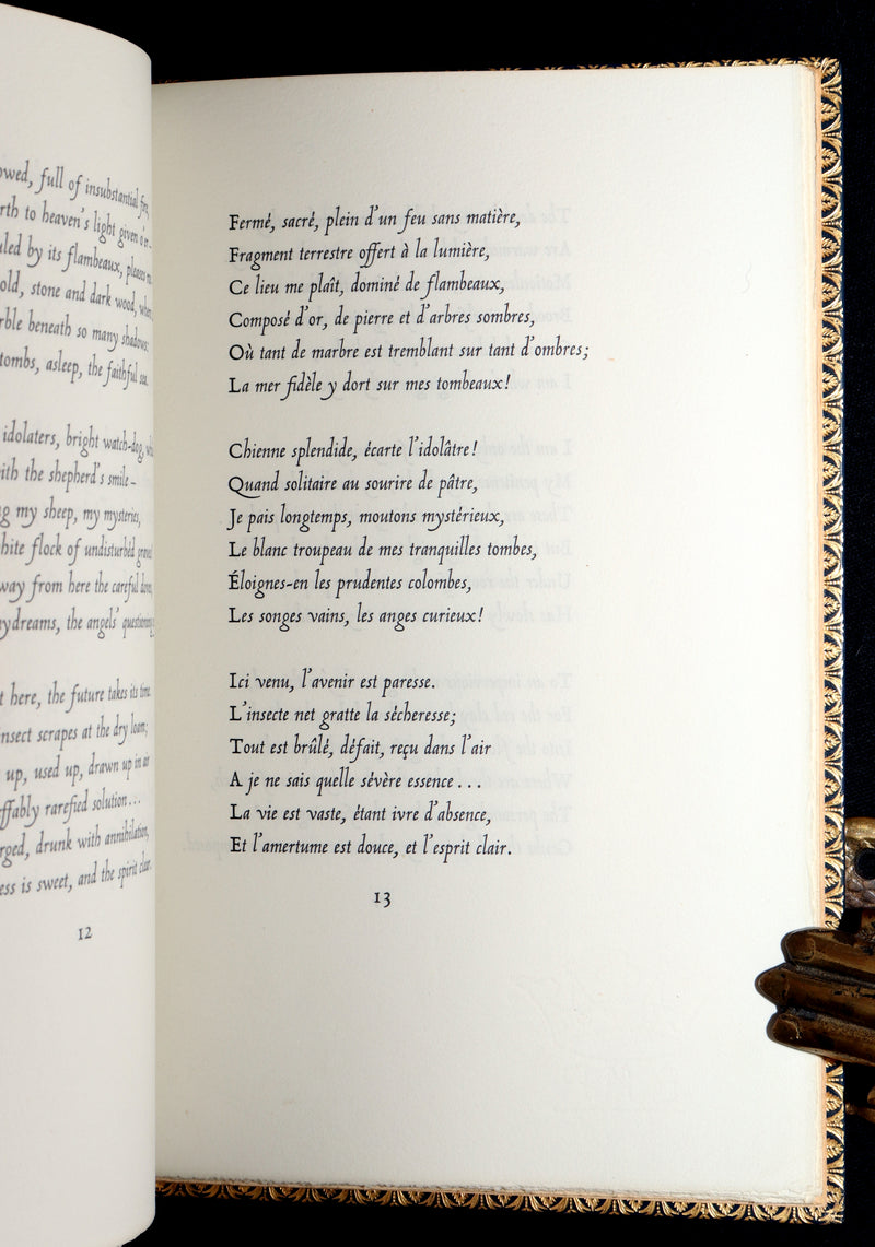 1946 Signed Limited Edition – The Graveyard by the Sea by Paul Valéry