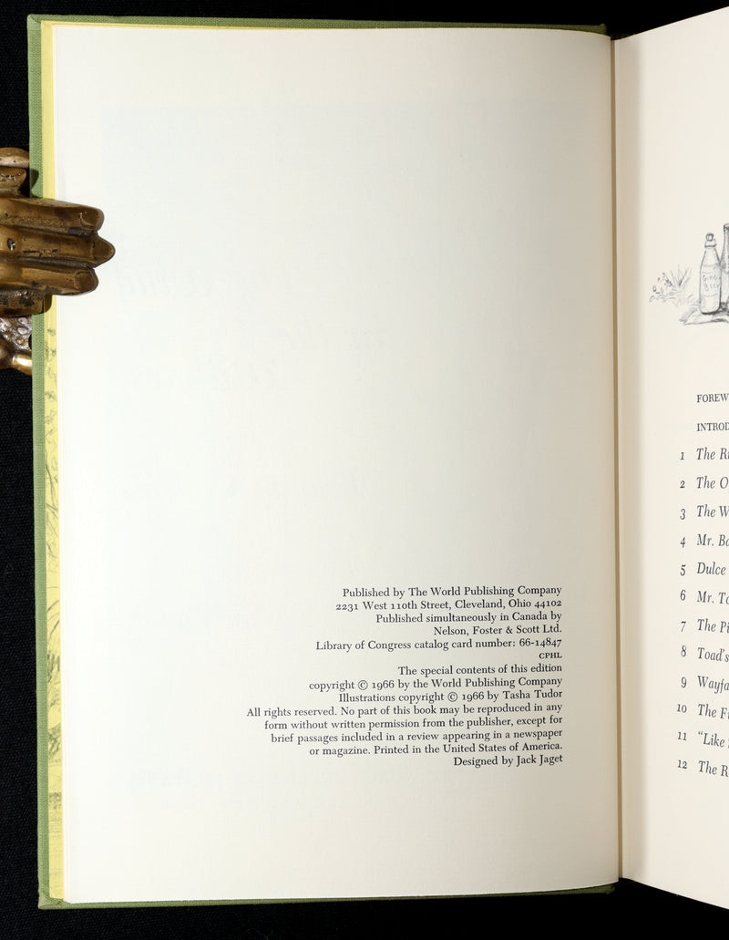 1966 First Edition - The Wind in the Willows illustrated by Tasha Tudor