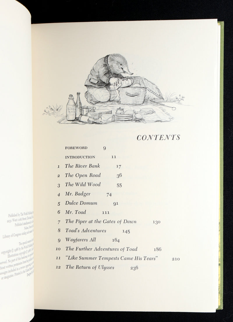 1966 First Edition - The Wind in the Willows illustrated by Tasha Tudor