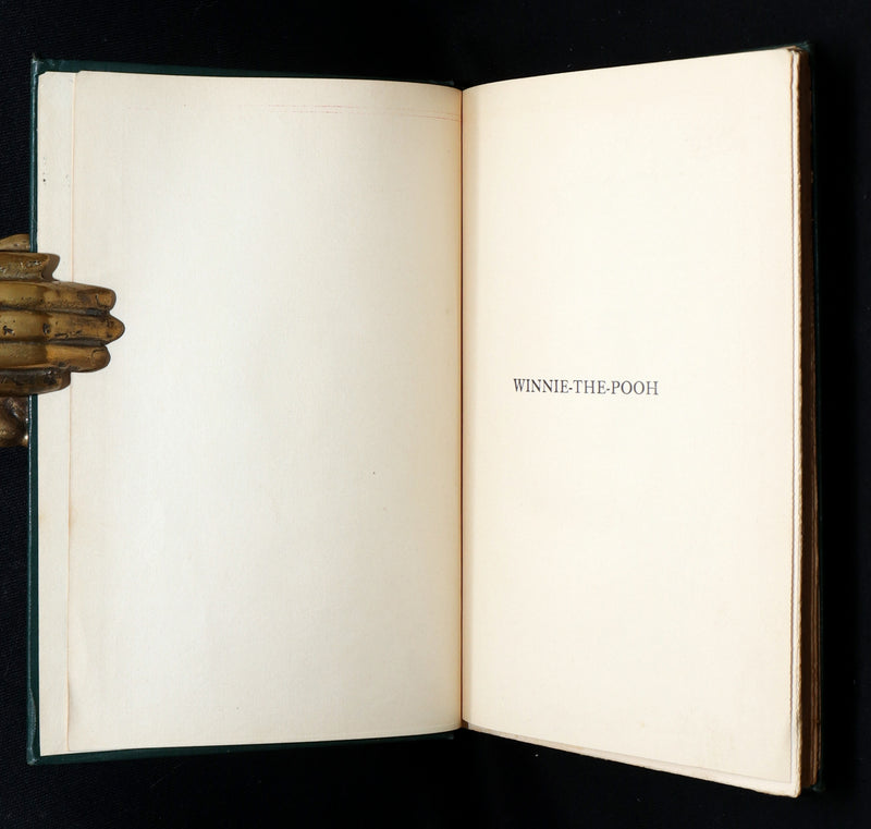 1926 Rare First Edition - Winnie-The-Pooh Illustrated by Ernest Shepard