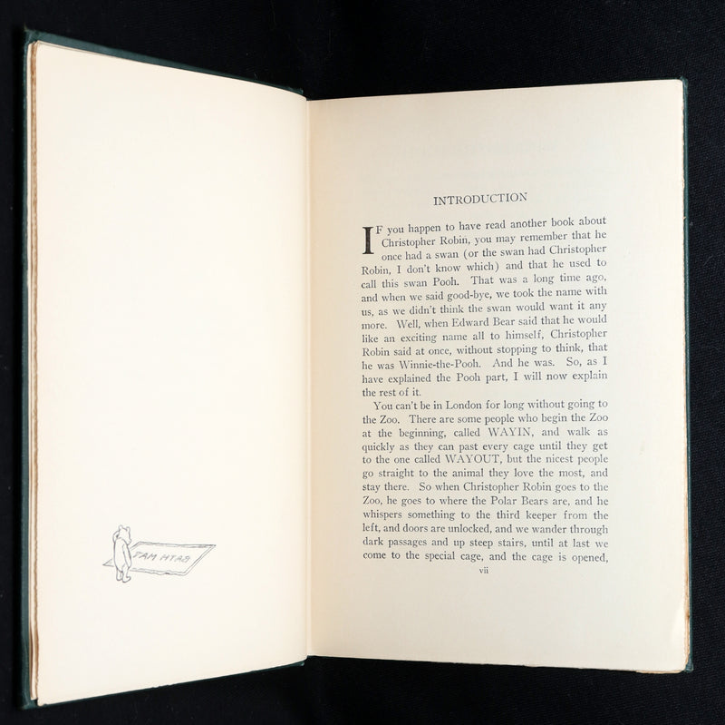 1926 Rare First Edition - Winnie-The-Pooh Illustrated by Ernest Shepard