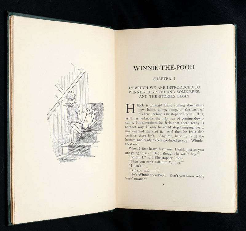 1926 Rare First Edition - Winnie-The-Pooh Illustrated by Ernest Shepard