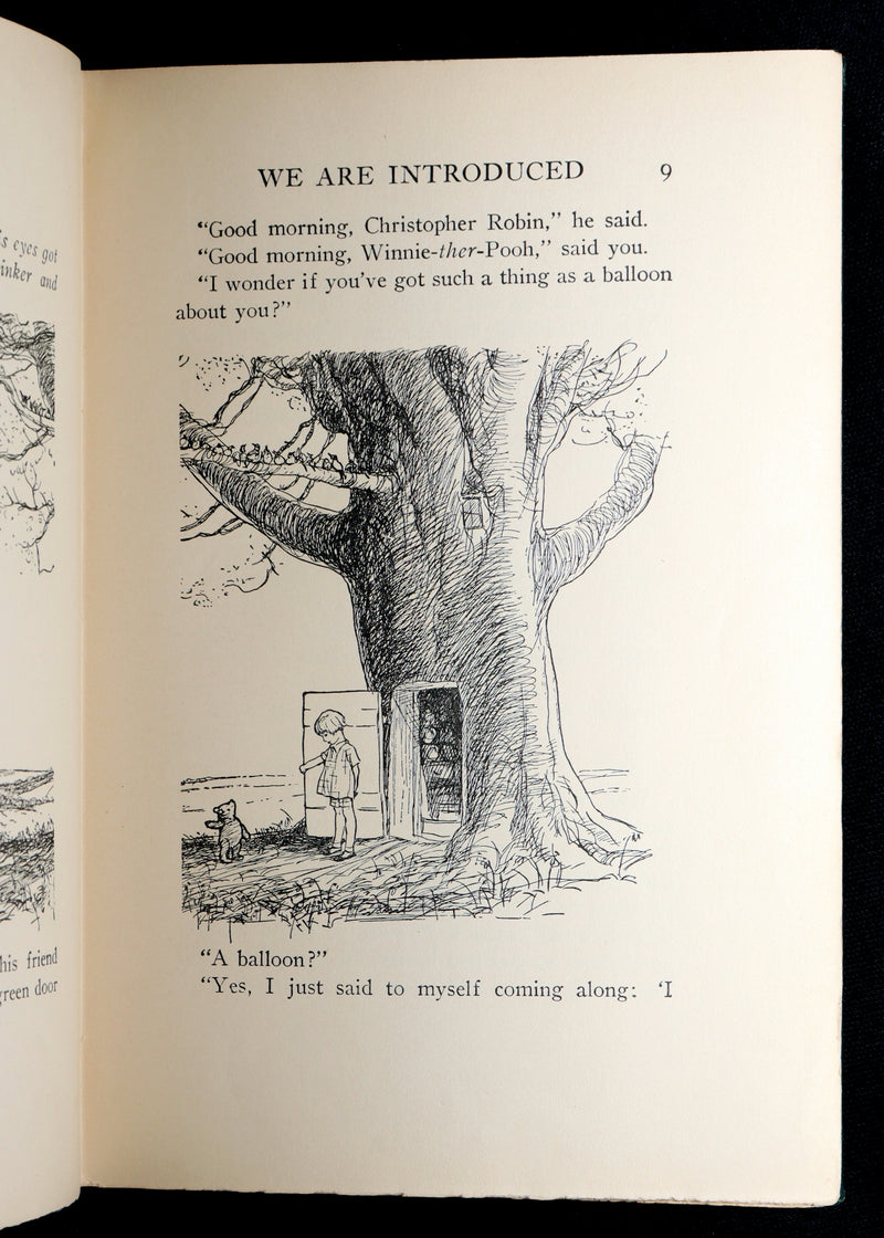 1926 Rare First Edition - Winnie-The-Pooh Illustrated by Ernest Shepard
