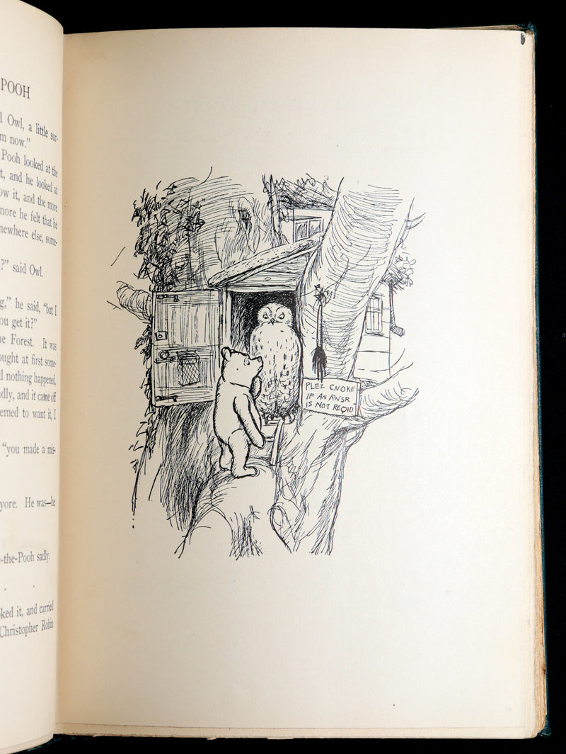 1926 Rare First Edition - Winnie-The-Pooh Illustrated by Ernest Shepard
