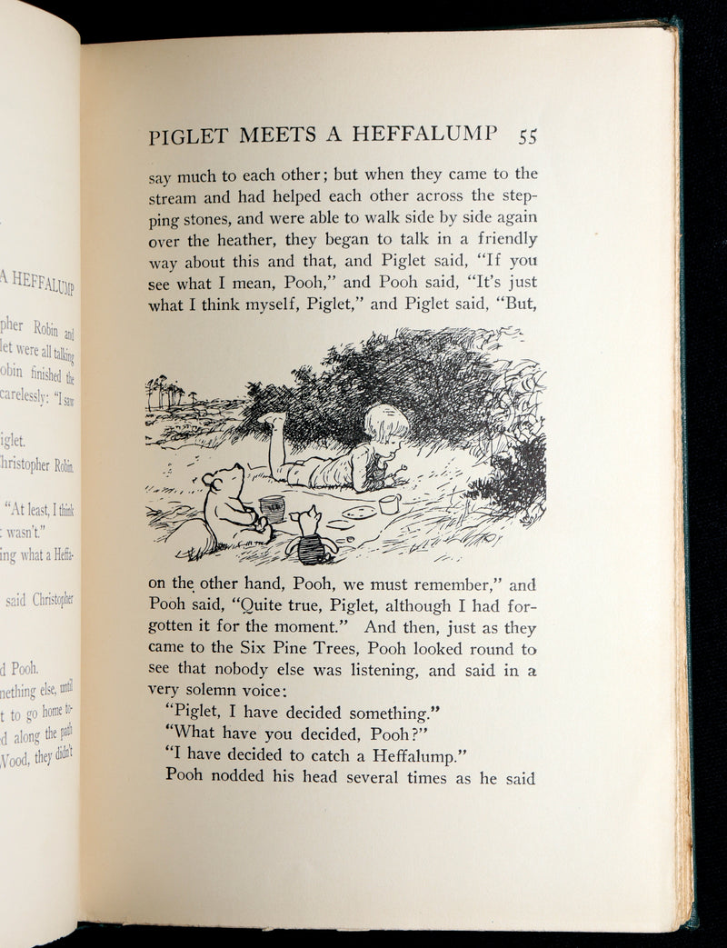 1926 Rare First Edition - Winnie-The-Pooh Illustrated by Ernest Shepard