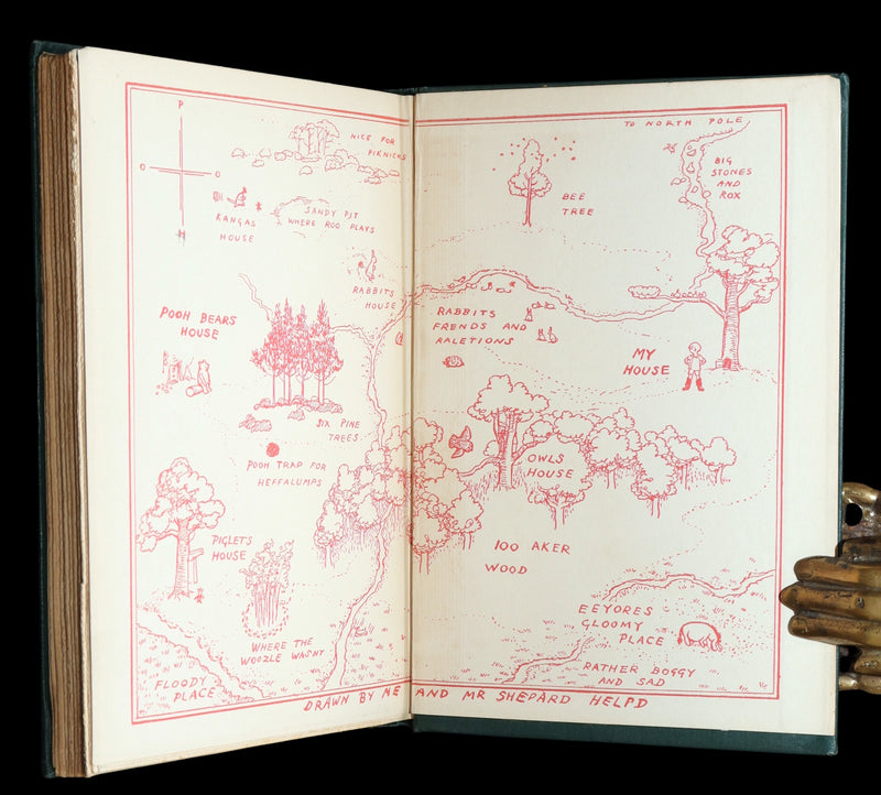 1926 Rare First Edition - Winnie-The-Pooh Illustrated by Ernest Shepard