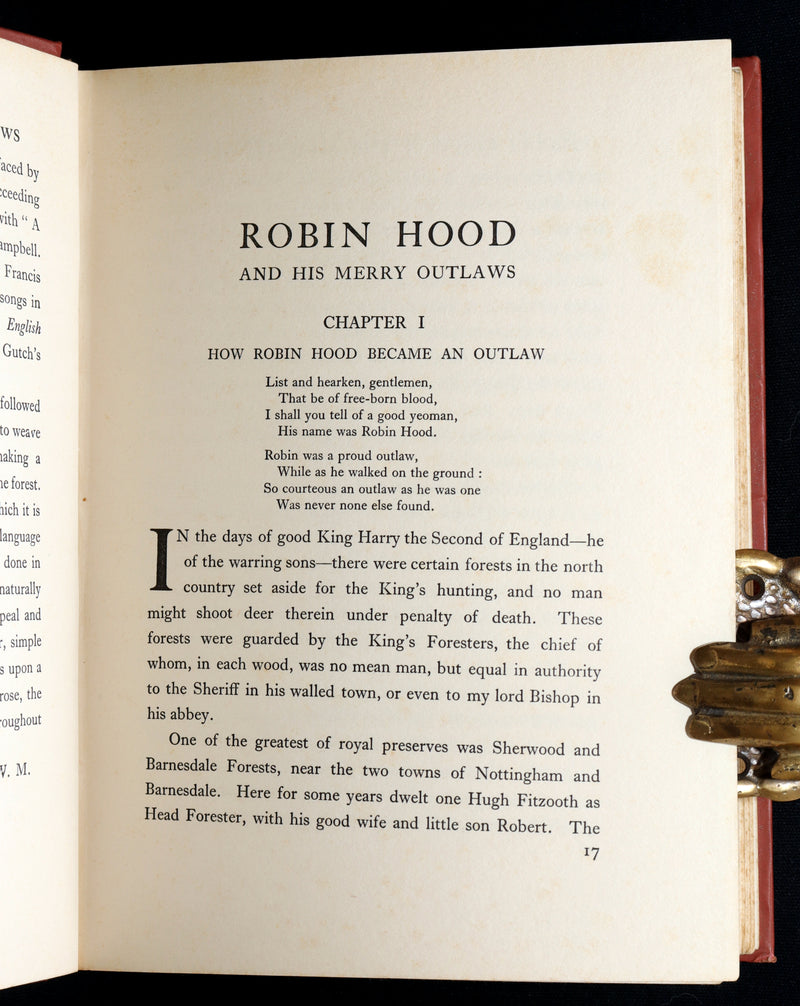 1926 Illustrated Edition – Robin Hood by McSpadden, Illustrated by N.C. Wyeth