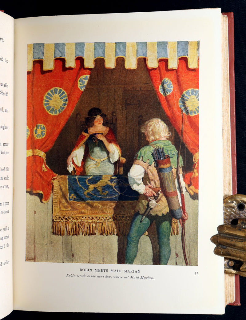 1926 Illustrated Edition – Robin Hood by McSpadden, Illustrated by N.C. Wyeth