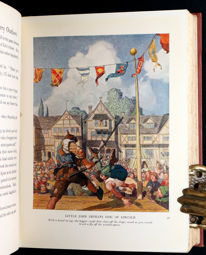 1926 Illustrated Edition – Robin Hood by McSpadden, Illustrated by N.C. Wyeth