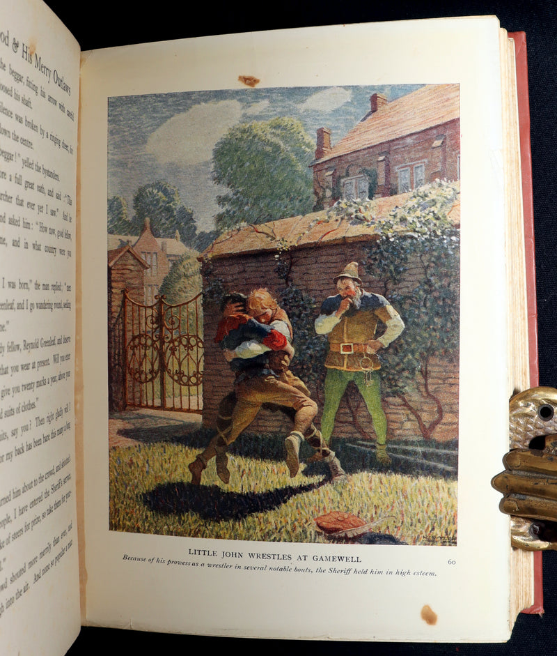 1926 Illustrated Edition – Robin Hood by McSpadden, Illustrated by N.C. Wyeth