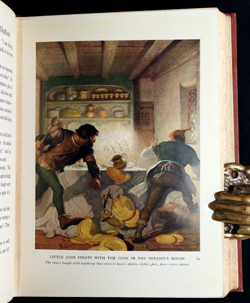 1926 Illustrated Edition – Robin Hood by McSpadden, Illustrated by N.C. Wyeth