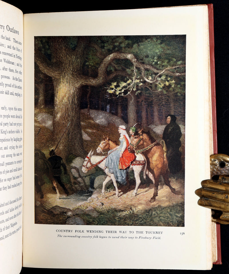 1926 Illustrated Edition – Robin Hood by McSpadden, Illustrated by N.C. Wyeth