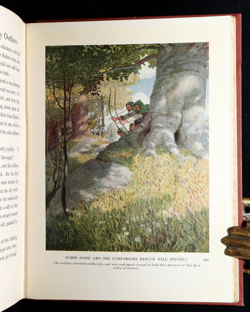 1926 Illustrated Edition – Robin Hood by McSpadden, Illustrated by N.C. Wyeth