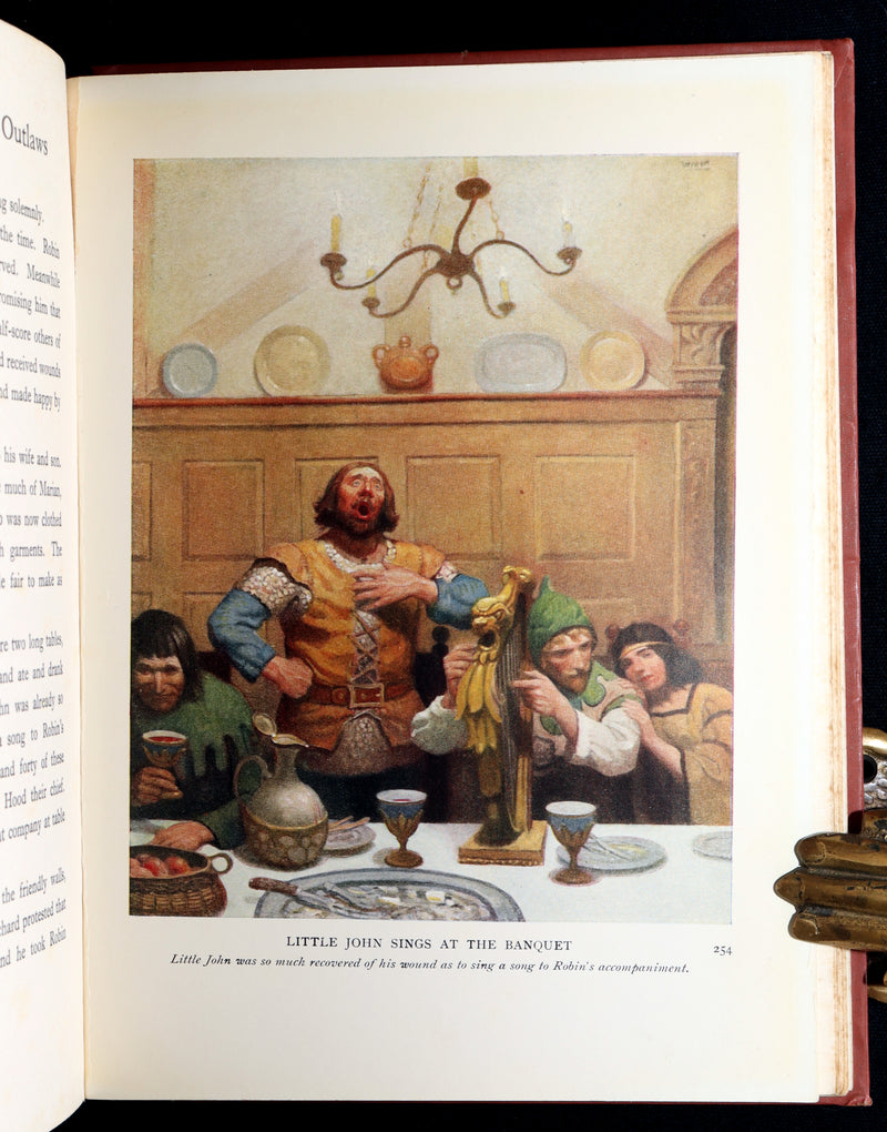1926 Illustrated Edition – Robin Hood by McSpadden, Illustrated by N.C. Wyeth