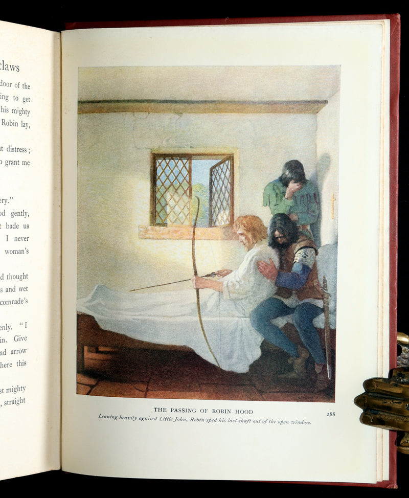 1926 Illustrated Edition – Robin Hood by McSpadden, Illustrated by N.C. Wyeth