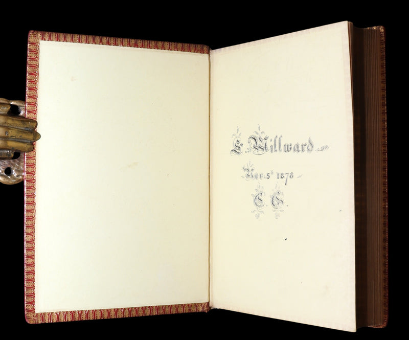 1878 Carmine Edition – The Ingoldsby Legends by Thomas Ingoldsby, Illustrated