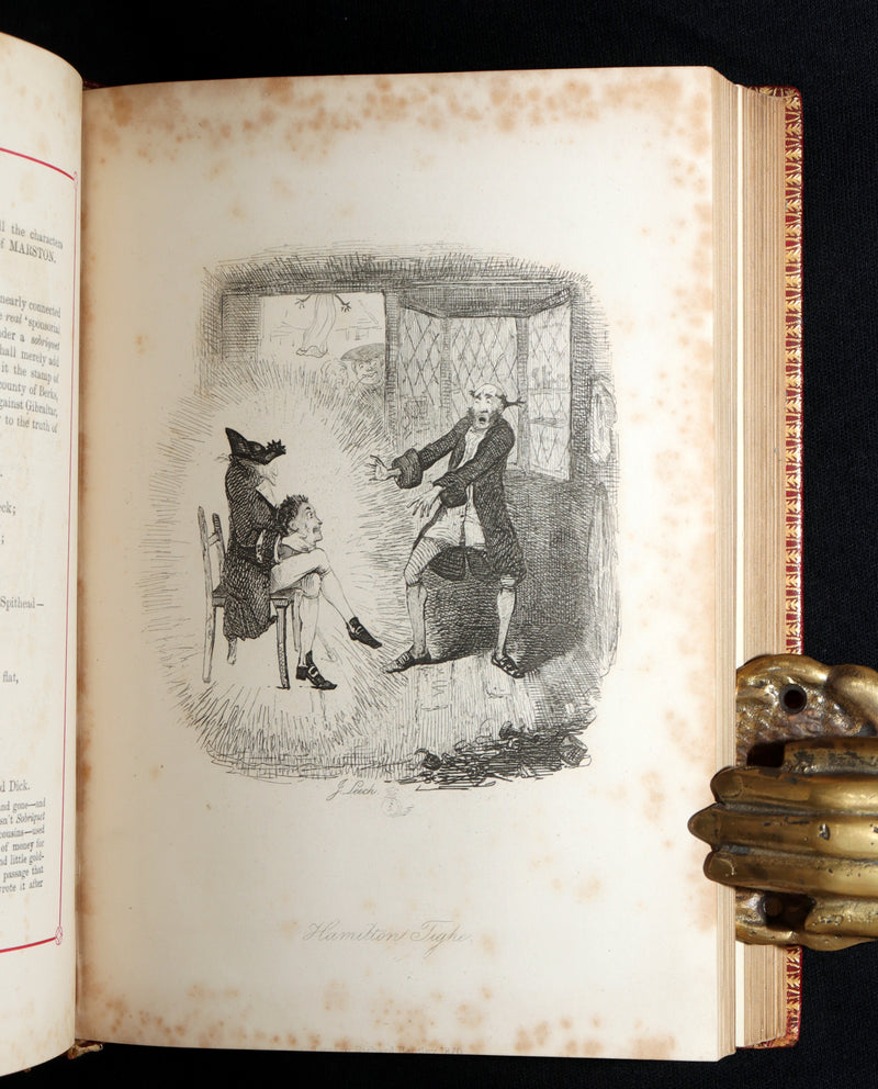 1878 Carmine Edition – The Ingoldsby Legends by Thomas Ingoldsby, Illustrated