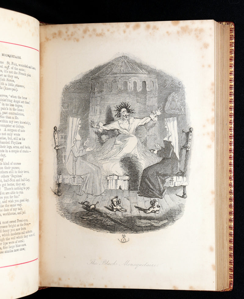 1878 Carmine Edition – The Ingoldsby Legends by Thomas Ingoldsby, Illustrated