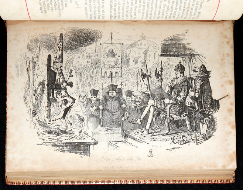 1878 Carmine Edition – The Ingoldsby Legends by Thomas Ingoldsby, Illustrated