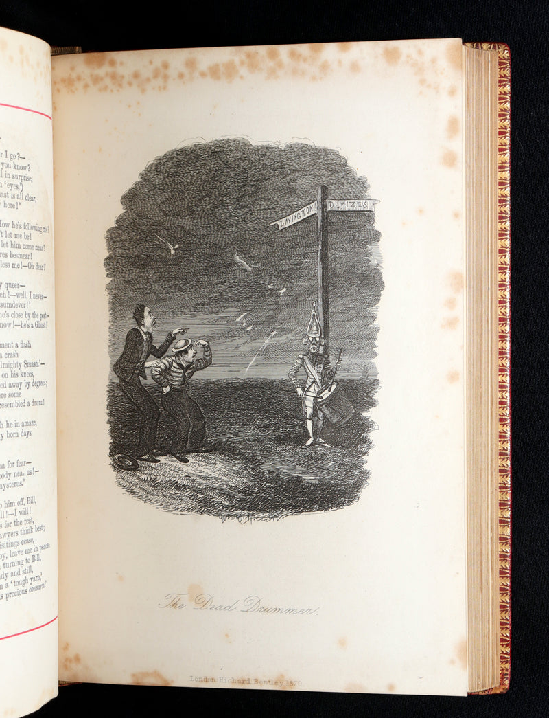 1878 Carmine Edition – The Ingoldsby Legends by Thomas Ingoldsby, Illustrated