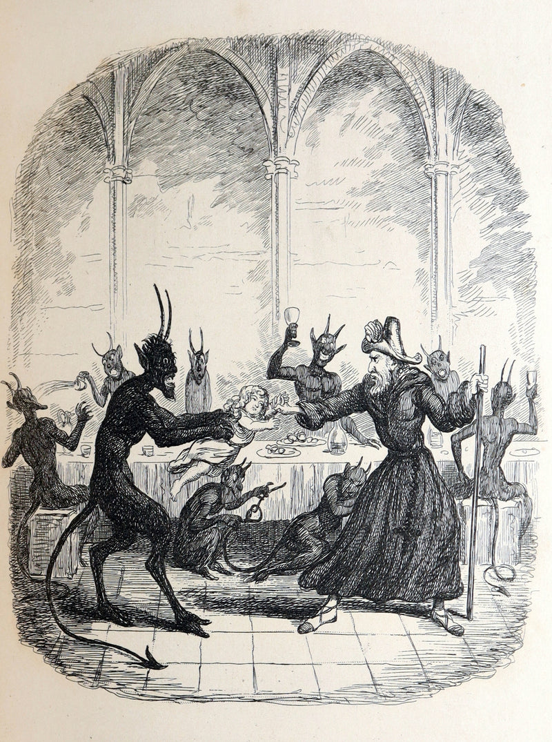 1878 Carmine Edition – The Ingoldsby Legends by Thomas Ingoldsby, Illustrated