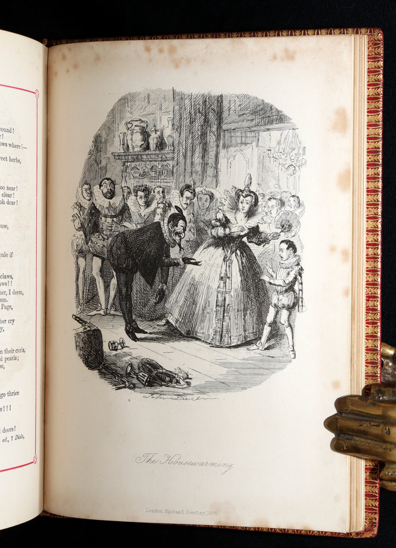 1878 Carmine Edition – The Ingoldsby Legends by Thomas Ingoldsby, Illustrated