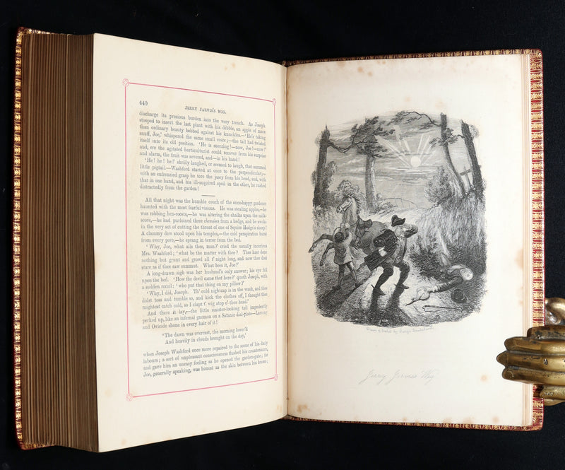 1878 Carmine Edition – The Ingoldsby Legends by Thomas Ingoldsby, Illustrated