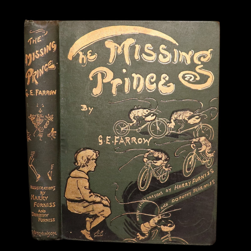 1897 Rare Book – The Missing Prince by G. E. Farrow Illustrated by Harry Furniss