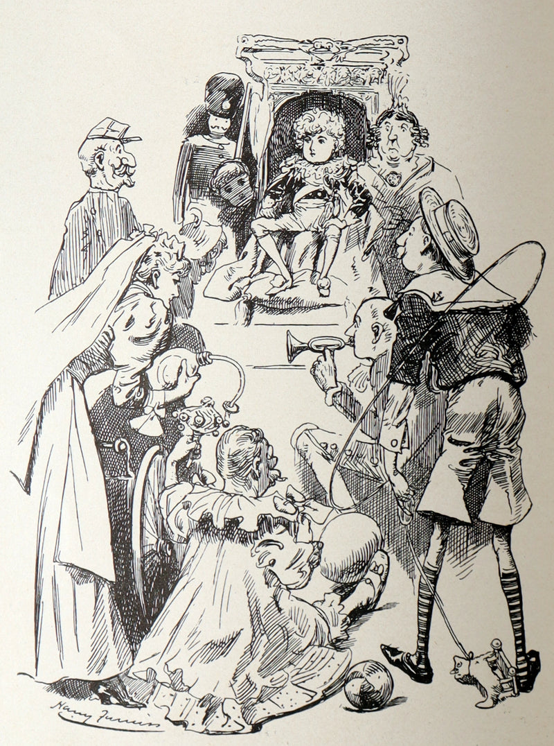 1897 Rare Book – The Missing Prince by G. E. Farrow Illustrated by Harry Furniss