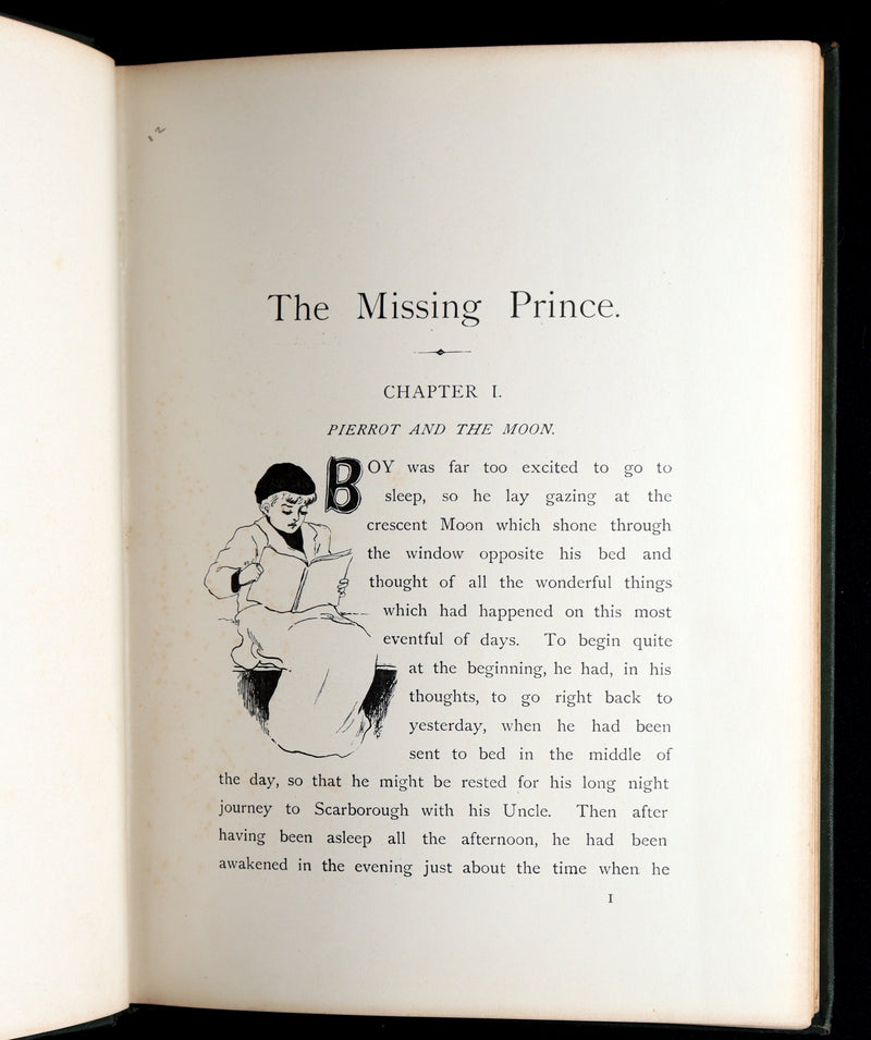 1897 Rare Book – The Missing Prince by G. E. Farrow Illustrated by Harry Furniss