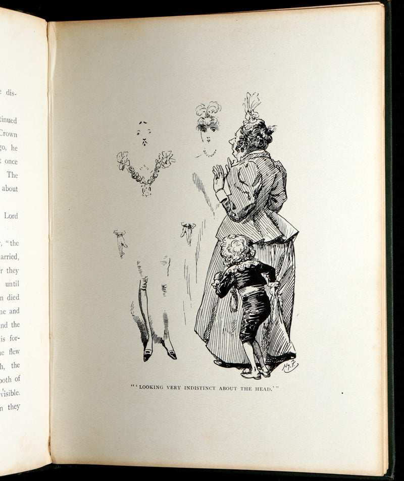 1897 Rare Book – The Missing Prince by G. E. Farrow Illustrated by Harry Furniss