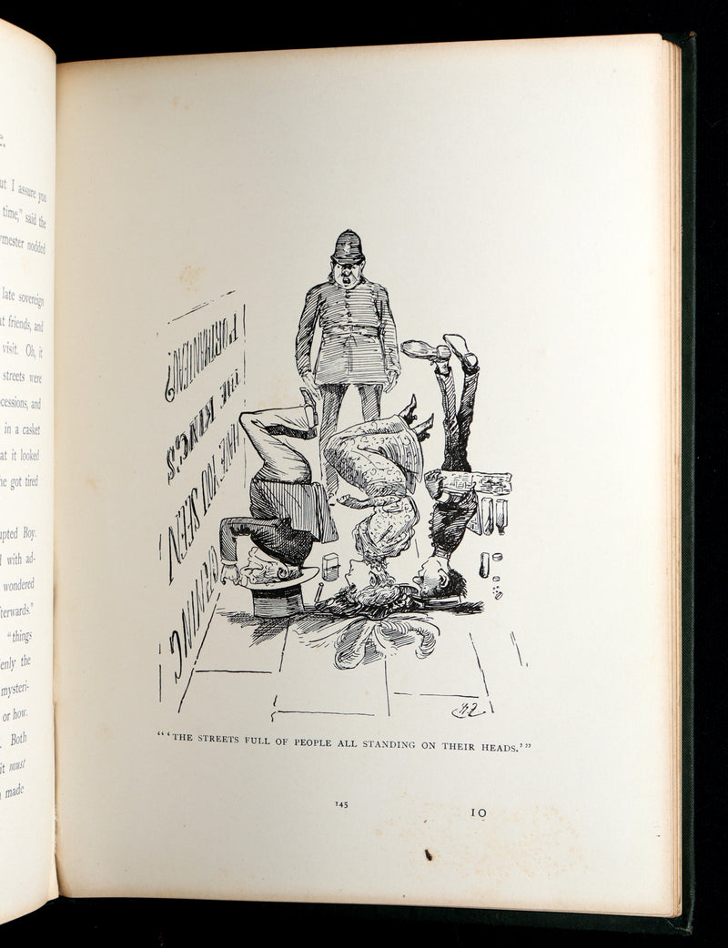 1897 Rare Book – The Missing Prince by G. E. Farrow Illustrated by Harry Furniss