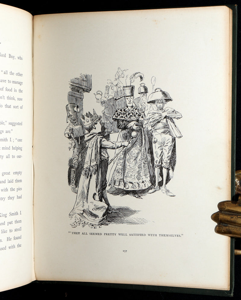 1897 Rare Book – The Missing Prince by G. E. Farrow Illustrated by Harry Furniss