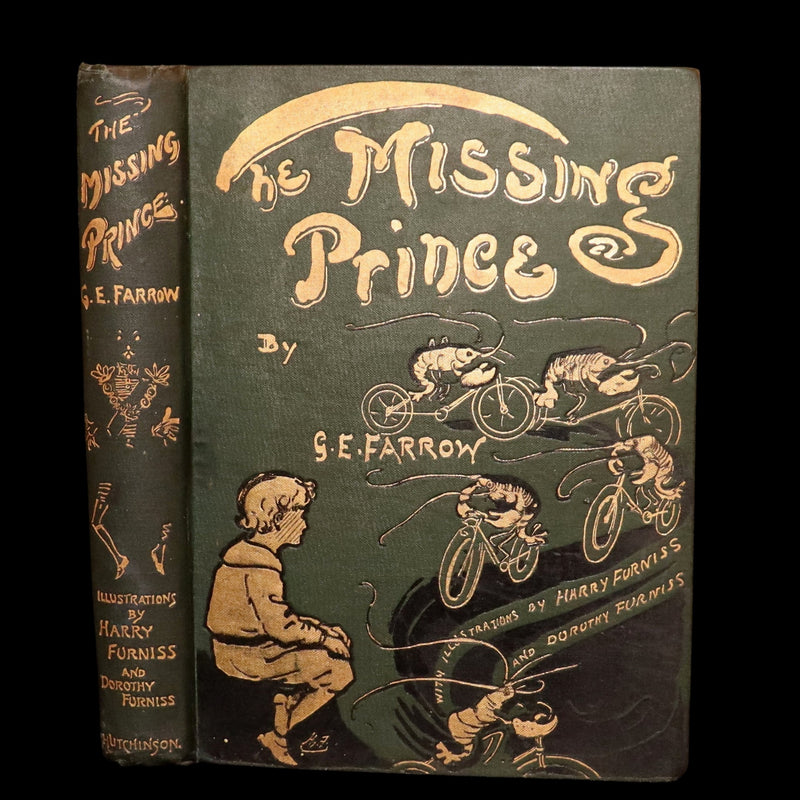 1897 Rare Book – The Missing Prince by G. E. Farrow Illustrated by Harry Furniss