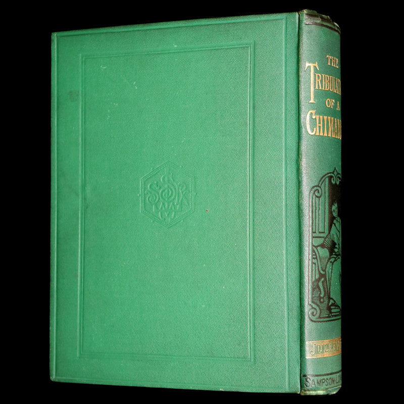 1883 Rare Third Edition - The Tribulations of a Chinaman by Jules Verne