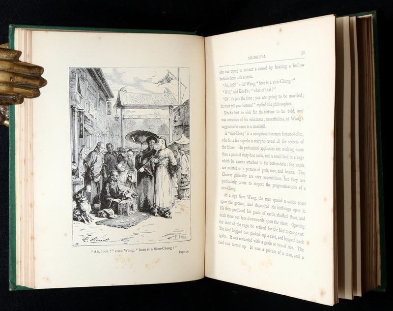 1883 Rare Third Edition - The Tribulations of a Chinaman by Jules Verne
