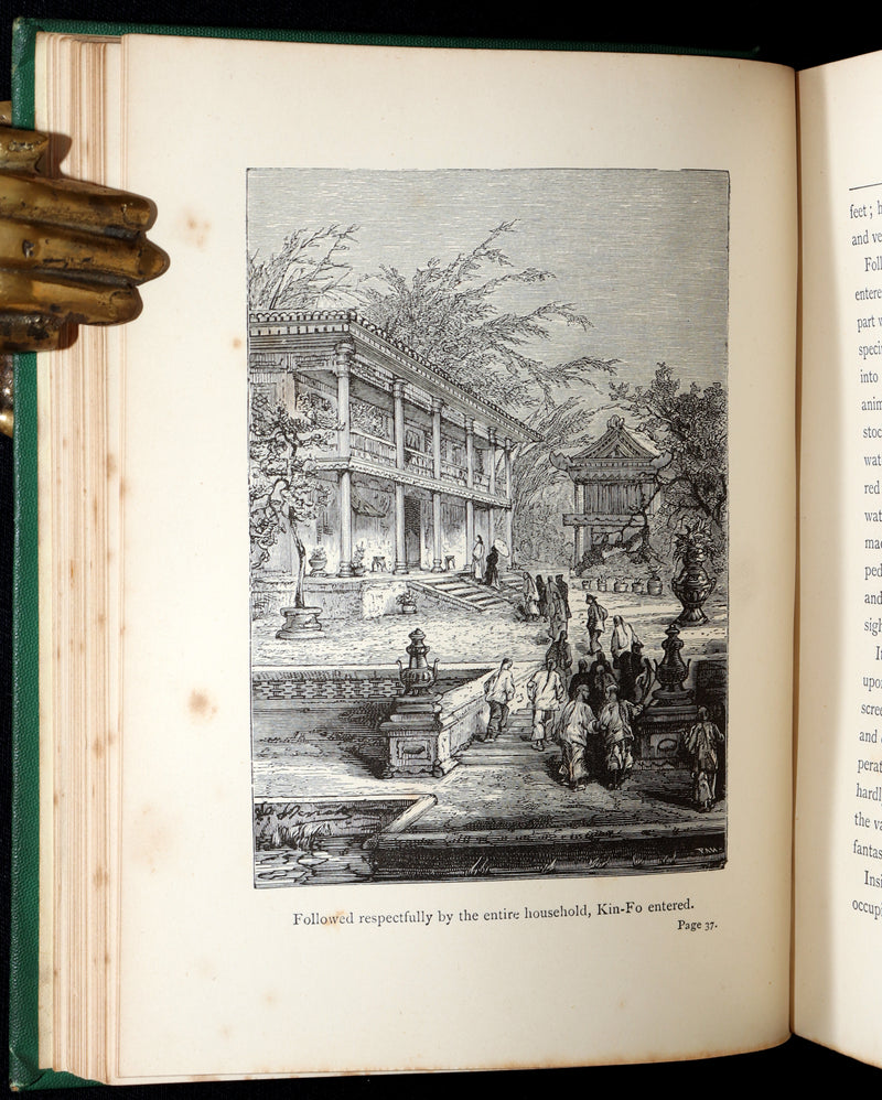 1883 Rare Third Edition - The Tribulations of a Chinaman by Jules Verne