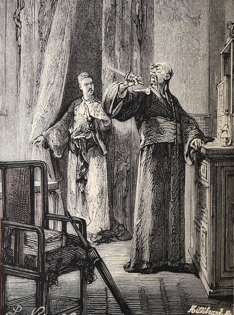 1883 Rare Third Edition - The Tribulations of a Chinaman by Jules Verne